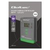 Qoltec Solarny regulator ładowania MPPT z czujnikiem temperatury 20A |  12V/24V | LCD | 2xUSB | GEL | LiFePO4